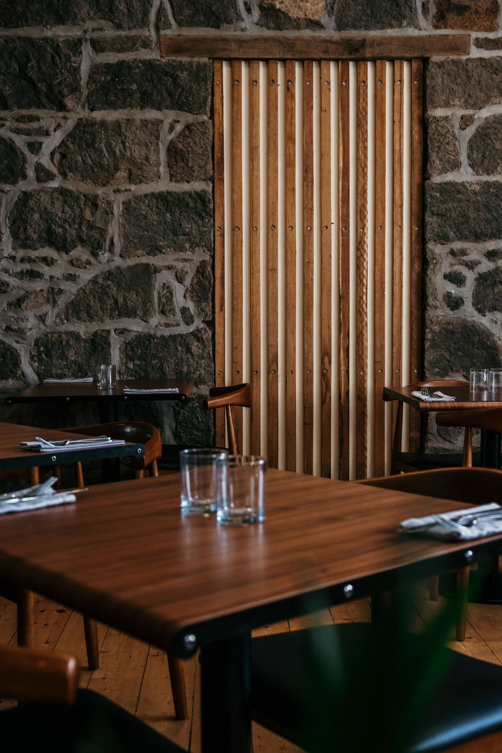 Bluestone interior at Oak & Anchor Hotel