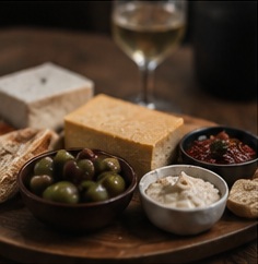 Bar snack platter